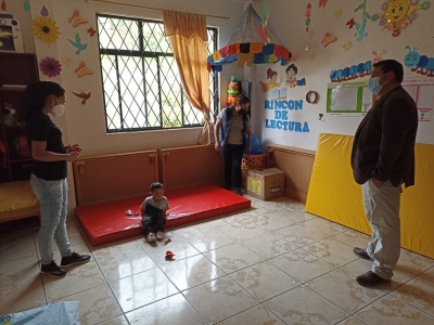 MIES constata atenci&oacute;n integral a ni&ntilde;os del Centro de Desarrollo Infantil en Chinchipe