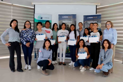 Lundin Gold impulsa la formaci&oacute;n de 10 nuevos monitores comunitarios en Los Encuentros