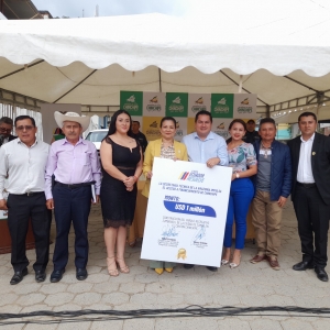 Fondos no rembolsables para la construcci&oacute;n del Parque recreativo Zumbayacu en Chinchipe