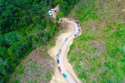 Prefectura de Zamora Chinchipe apertur&oacute; v&iacute;a en el sector Catacocha, El Pangui