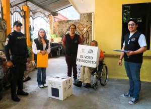 Simulacro Voto en Casa se desarroll&oacute; en Zamora Chinchipe