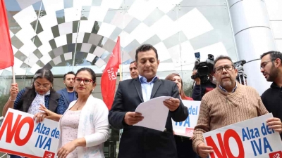 Unidad Popular present&oacute; primera demanda de inconstitucionalidad contra alza del IVA