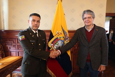 &ldquo;Env&iacute;o un mensaje claro y directo a todos los polic&iacute;as: van a contar con el apoyo del gobierno&rdquo;, Guillermo Lasso