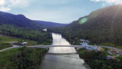Cierre temporal del puente sobre el r&iacute;o Zamora, en Tundayme, por trabajos de mantenimiento