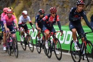 Richard Carapaz mantiene el liderato de la Vuelta a Espa&ntilde;a en la etapa 7