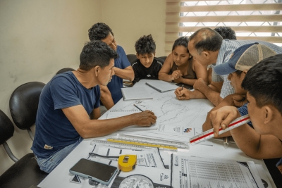 ECSA impulsa formaci&oacute;n t&eacute;cnica en construcci&oacute;n civil en Tundayme