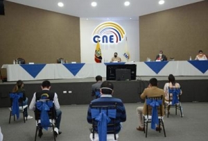 Integrantes de CNE cumplir&aacute;n tres a&ntilde;os en funciones