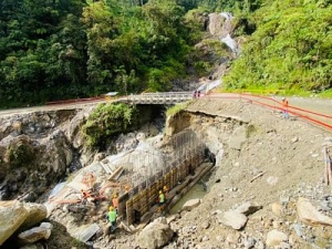 Autoridades verificaron avances del Puente &ndash; El Destrozo