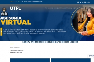 UTPL presenta su renovado sistema de Asesor&iacute;a Virtual a su comunidad