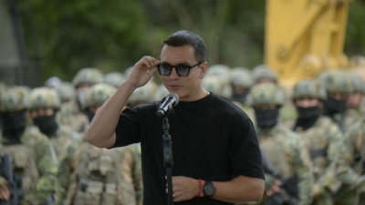 Noboa envi&oacute; a la Asamblea el proyecto de reforma para establecer bases militares extranjeras en Ecuador