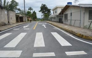 Calles asfaltadas de Bellavista fueron entregadas