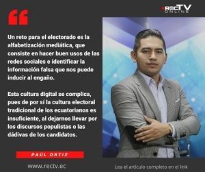 EL PAPEL DE LAS REDES SOCIALES EN EL PROCESO ELECTORAL por Pa&uacute;l Ortiz