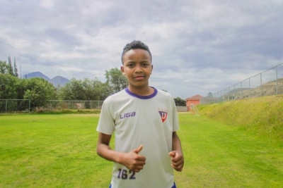 El futbolista yantzacense Rubier Sevillano forma parte de las formativas de Liga de Quito