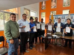 GAD Municipal de Zamora firma convenio con gobiernos parroquiales para fortalecer la cultura y el turismo en Carnavales 2025