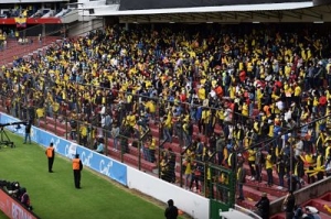 Se analiza sanci&oacute;n por incumplimiento de medidas de seguridad en partido de Ecuador vs Brasil