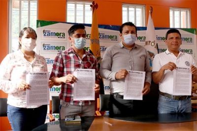 Municipio de Zamora construir&aacute; cubierta  en la cancha de Kantzama Alto