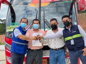 Empresa Mancomunada de Movilidad concede nuevas rutas de transporte en El Pangui