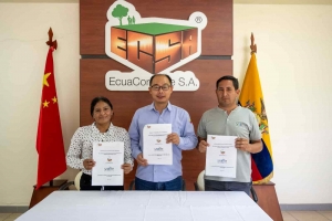 ECSA apoya en el mejoramiento del sistema de agua en la comunidad Numpaim San Carlos de las Minas