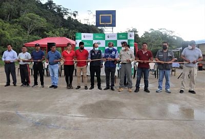 Se inaugur&oacute; obras en la parroquia Nankais
