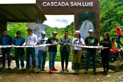Palanda cuenta con nueva infraestructura para la cascada San Luis