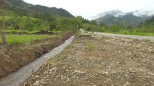 Avanza la construcci&oacute;n de drenajes en el barrio Piuntza de Guadalupe