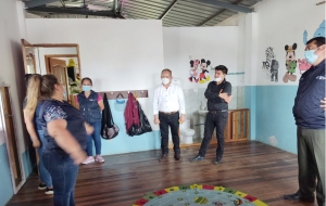 Director del MIES visit&oacute; el CDI de El Pangui