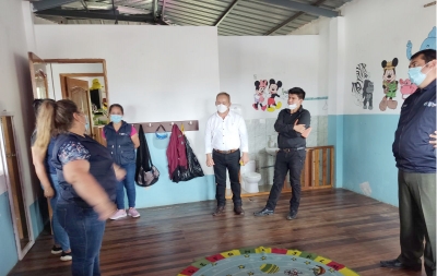 Director del MIES visit&oacute; el CDI de El Pangui