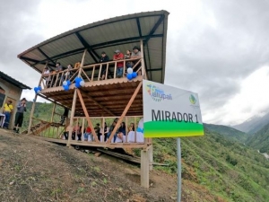 Mirador en Tutupali ser&aacute; una alternativa tur&iacute;stica en el cant&oacute;n Yacuambi