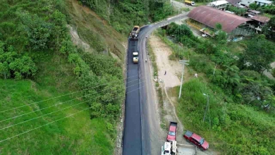 Avanzan trabajos de asfalto en el proyecto Muchime &ndash; 28 de Mayo