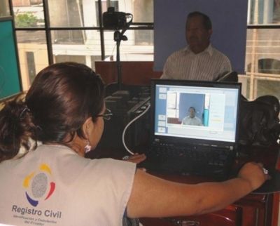 Registro Civil mantiene agendamiento de turnos