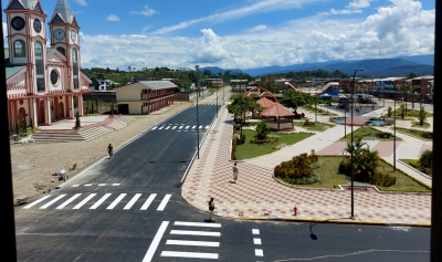 MUNICIPIO DE EL PANGUI REALIZA ASFALTADO DE VARIAS CALLES