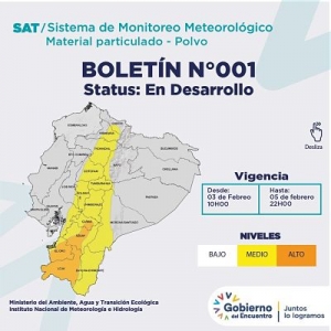 Se registra Calima: fen&oacute;meno metereol&oacute;gico, en Ecuador