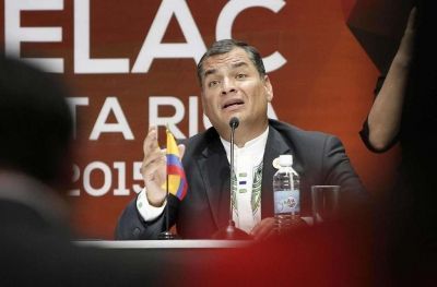 Correa no podr&iacute;a ser candidato a vicepresidente