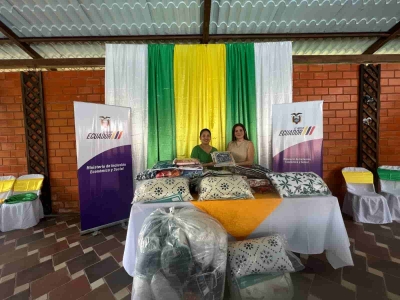 MIES recibi&oacute; donaci&oacute;n para usuarios del CRAI en Zamora Chinchipe