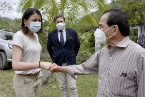 Ministra de Cultura y Patrimonio visita el cant&oacute;n Palanda
