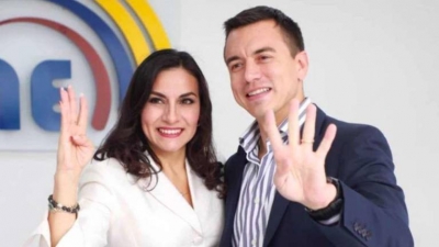 Juez del TCE admite tramitar demanda de Ver&oacute;nica Abad contra el presidente Daniel Noboa