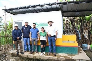 GAD Centinela del C&oacute;ndor entreg&oacute; 30 unidades b&aacute;sicas sanitariasa a familias de la comunidad Tuntiak