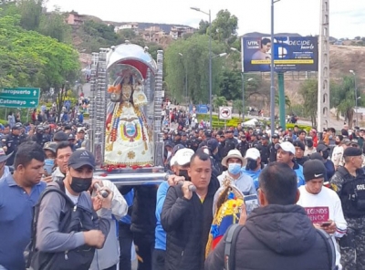 Todo listo en Loja para la romer&iacute;a de la Virgen de El Cisne