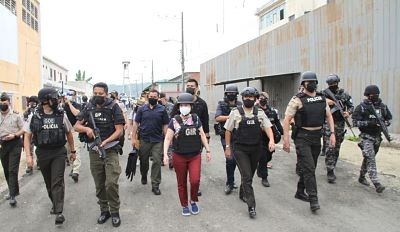 Disturbios en la penitenciar&iacute;a del Litoral durante visita de la Ministra de Gobierno