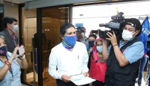 El CNE pone freno a la inscripci&oacute;n del movimiento de Yaku P&eacute;rez