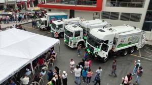 Zamora cuenta con tres recolectores nuevos y un carro para desechos peligrosos