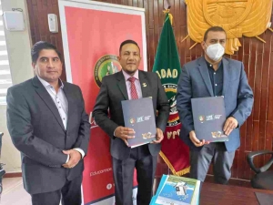 AME y UNL se benefician tras suscripci&oacute;n de convenio