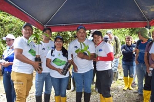 En Yantzaza siembran 2 mil plantas nativas