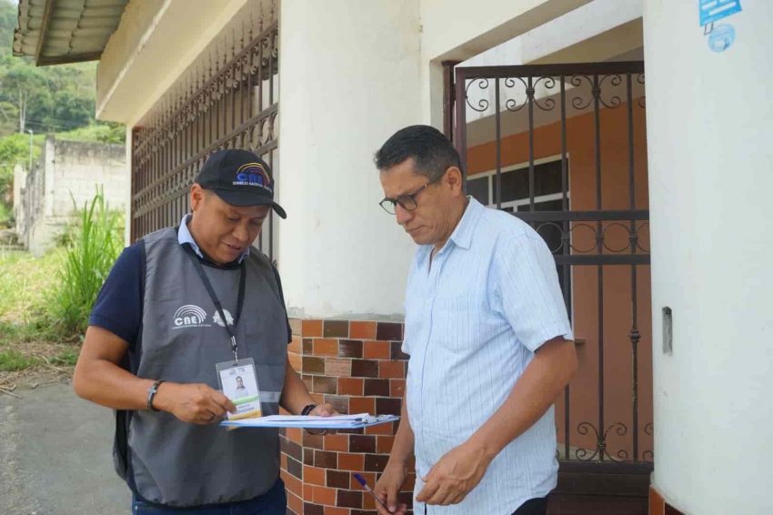 Delegación Provincial Electoral inició la notificación a Miembros de las Juntas Receptoras del Voto