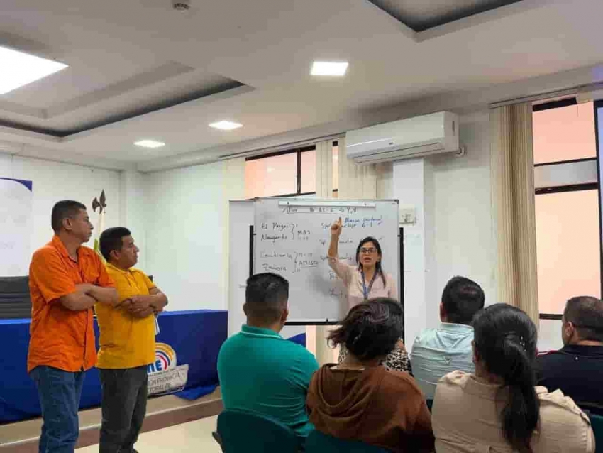 CNE y SRI capacitarán en manejo económico para las elecciones seccionales y del CPCCS 2027 a organizaciones políticas de Zamora Chinchipe