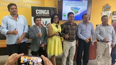 Prefecto Jim&eacute;nez presente en una reuni&oacute;n del CONGA