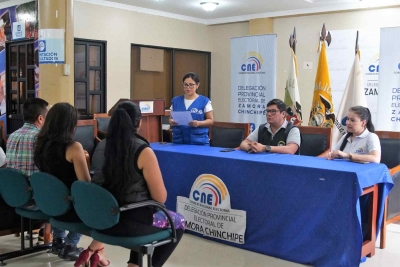 7 de 10 organizaciones pol&iacute;ticas de Zamora Chinchipe inscribieron sus candidaturas
