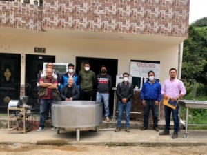 Asociaci&oacute;n de San Andr&eacute;s recibi&oacute; equipos para procesamiento de l&aacute;cteos