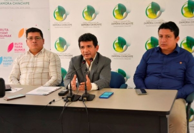 Autoridades locales exigen control y regulaci&oacute;n de actividades mineras en la provincia de Zamora Ch.