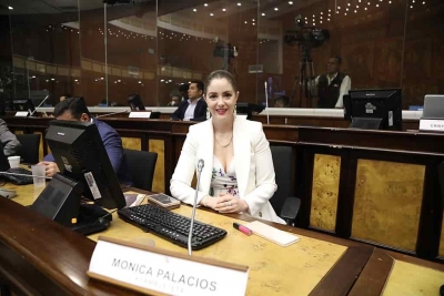 Legisladora M&oacute;nica Palacios fue suspendida por 60 d&iacute;as